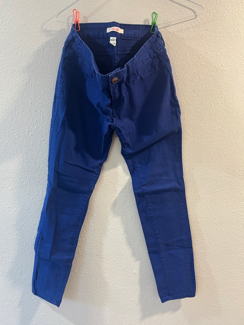 Refuge Dark Blue Women’s Casual Stretch Skinny Pants USED